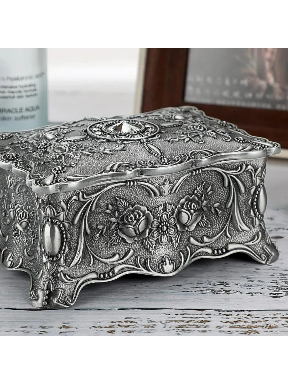 Vintage Metal Jewelry Organizer for Women 4.9